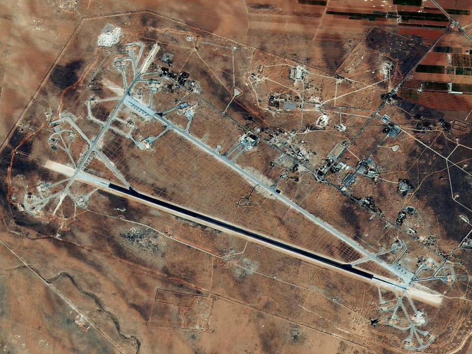 Shayrat airfield in Syria (Getty Images)