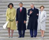 <p>Anything the Presidential family needs to move into the White House (office space, communication services, etc.), the government gets the bill for up to six months. The Obamas reportedly spent $9.3 million when they first took office.</p>