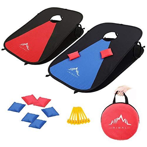 1) Himal Collapsible Portable Corn Hole