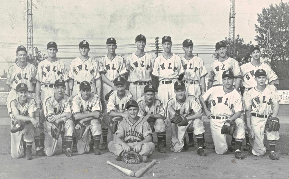 The Hagerstown Owls kept baseball fans entertained at Municipal Stadium in the early 1940s.