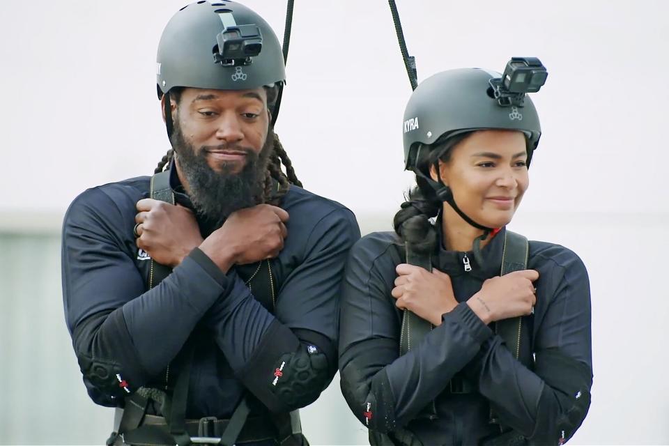 Danny and Kyra from this exclusive clip we're debuting from The Challenge: USA? https://cbs.app.box.com/s/faw2xa2rhmid114yiwbwkfzu86yopt5b Credit: CBS