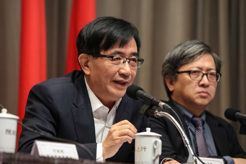 20181025-交通部長吳宏謀25日出席行政院會會後記者會。（顏麟宇攝）