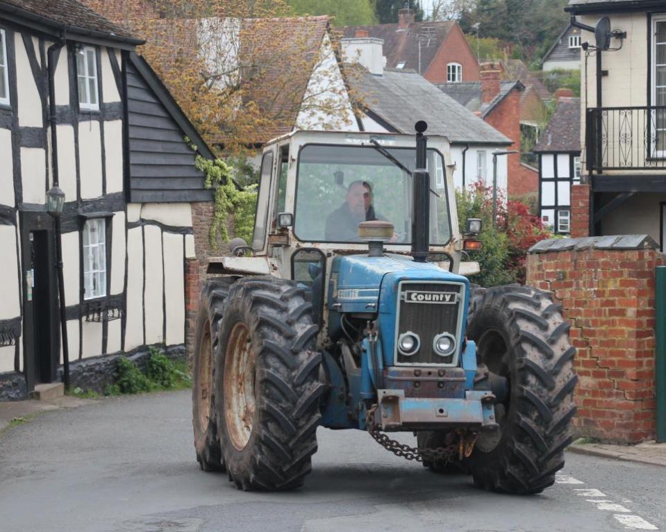 Hereford Times: New Radnor's Martyn Nicholls with his County