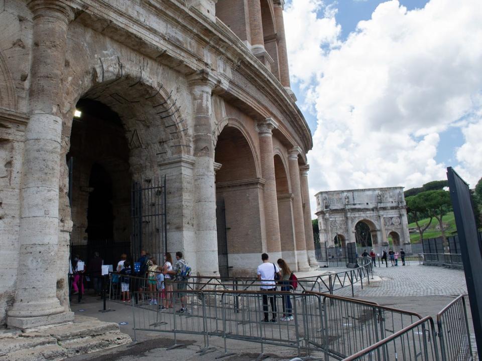 coliseum rome reopens coronavirus