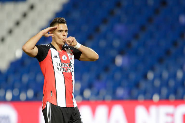 Godoy Cruz vs River. Fecha 6 de la Copa de la Liga Profesional. Estadio Malvinas Argentinas. Mendoza, sabado 20 de marzo de 2021. (La Nacion/Marcelo Aguilar)

