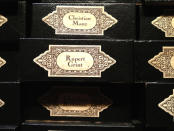 <b>Harry Potter Studio Tour</b><br><br> Rupert Grint's wand box. <br><br>[Related feature: <a href="http://uk.movies.yahoo.com/harry-potter-studio-tour-review.html" data-ylk="slk:Harry Potter Studio Tour review;elm:context_link;itc:0;sec:content-canvas;outcm:mb_qualified_link;_E:mb_qualified_link;ct:story;" class="link  yahoo-link">Harry Potter Studio Tour review</a>]