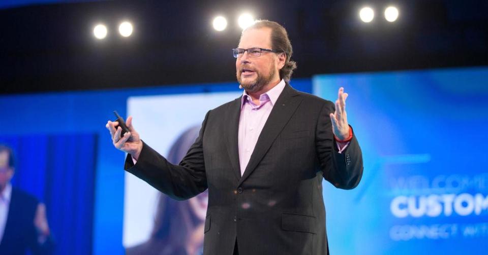 Salesforce CEO Marc Benioff spent $3M closing the wage gap at his company. Copyright© 2014 by Jakub Mosur. 
