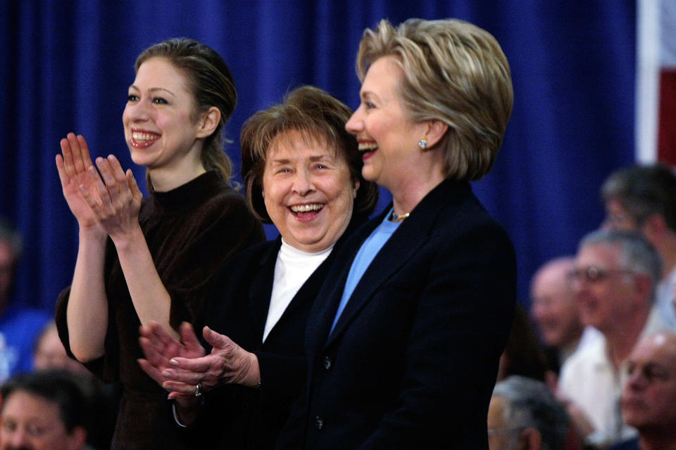 FILE:  Hillary Clinton's Mother Dorothy Rodham Dies At 92