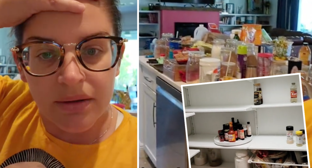 Woman's drastic move after being 'terrorised' by pantry find