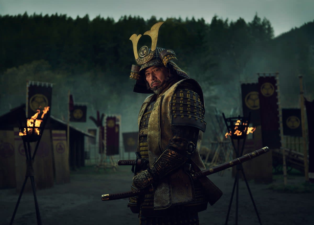 Hiroyuki Sanada as Lord Yoshii Toranaga in ‘Shōgun' (Kurt Iswarienko/FX)