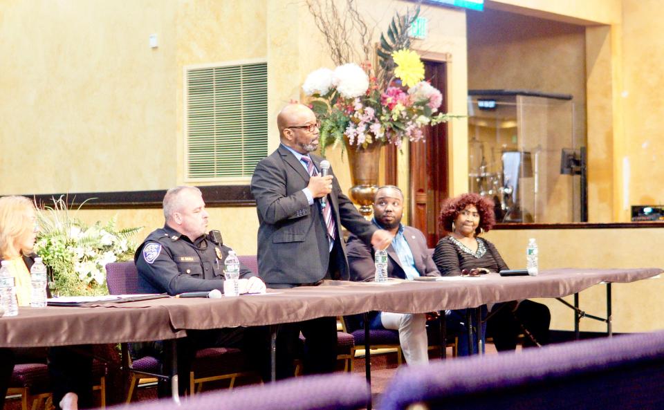 "If you want to connect with these young men and young ladies and help them be on the correct path, it's not by telling them what to do," RCSD Director of Safety and Security James Sheppard told community members in attendance. "The only way you can influence young adults is by giving them respect."