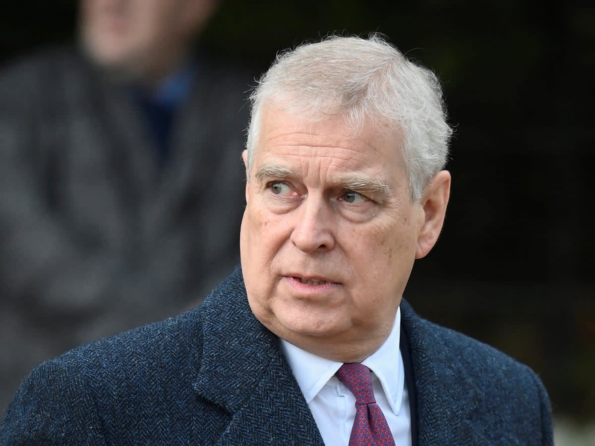 Prince Andrew was stripped off his HRH title following the scandal (REUTERS)