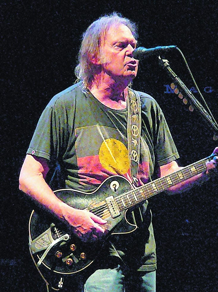 Neil Young will perform at the BB&T Pavilion, Camden on May 12.