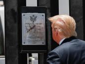 U.S. President Trump visits the U.S.-Mexico border in San Luis, Arizona