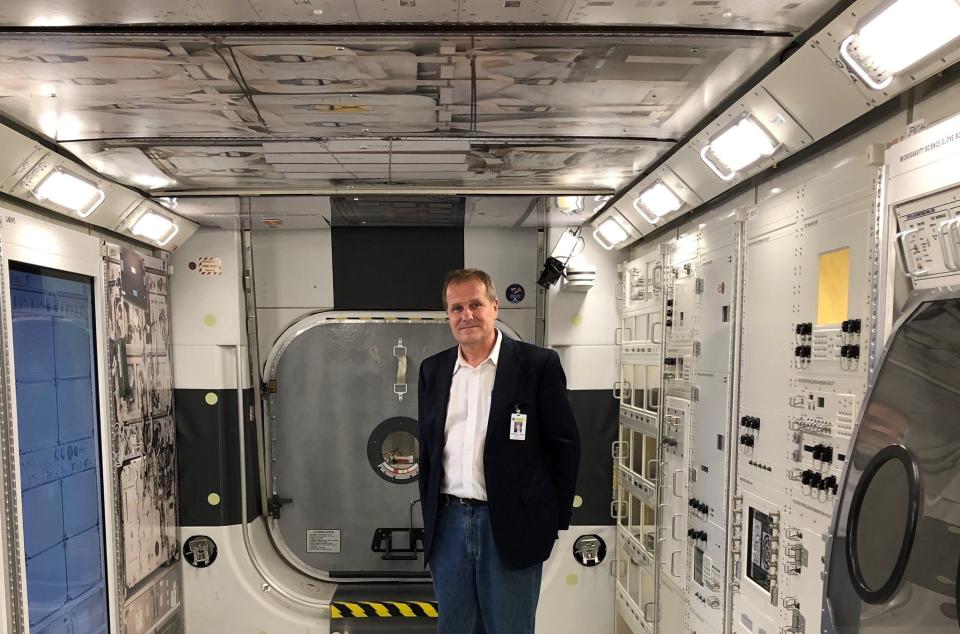 University of North Carolina professor Stephan Moll, an expert on coagulation who is a fan of space travel, was invited to visit NASA facilities in Houston after the agency asked for his help in treating an astronaut with a blood clot.
