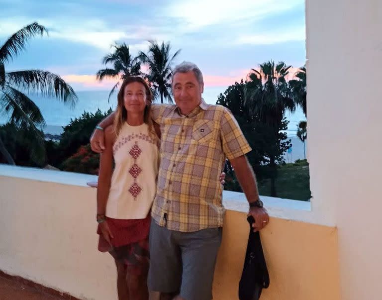 Los argentinos Valeria Penna y Carlos María Pardo, en Varadero