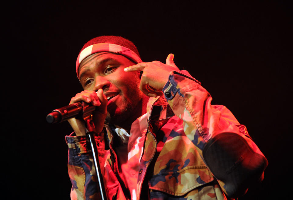 Ocean does not label his sexuality. He&nbsp;<a href="http://www.gq.com/story/frank-ocean-interview-gq-december-2012">told GQ in a 2012 interview</a>: &ldquo;I'll respectfully say that life is dynamic and comes along with dynamic experiences...&rdquo; (Photo: Ilya S. Savenok via Getty Images)