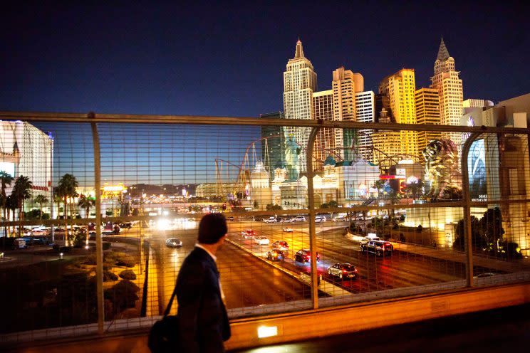 The Las Vegas Strip. (Photo: David Goldman/AP)