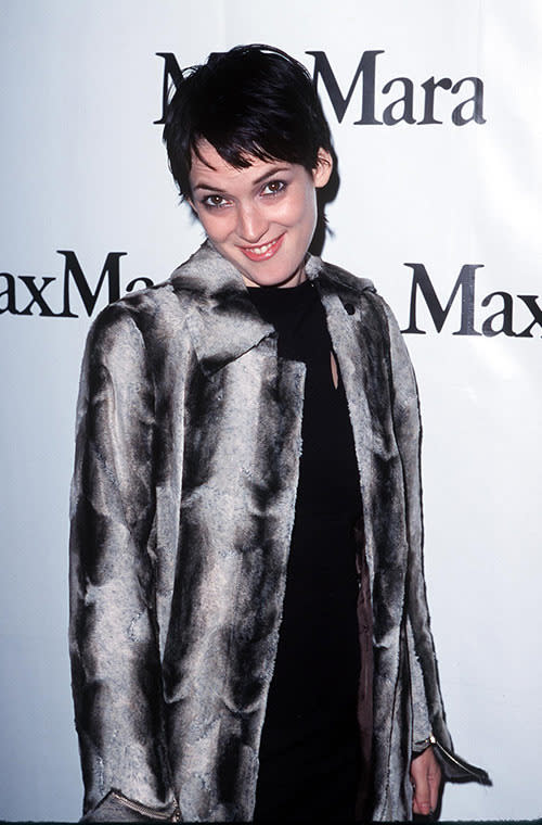 At the 'Joan of Arc' Premiere, December 1998