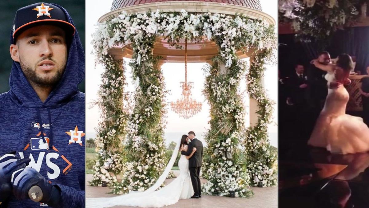 Mr. and Mrs. MVP: Inside George Springer's lavish wedding - CultureMap  Houston