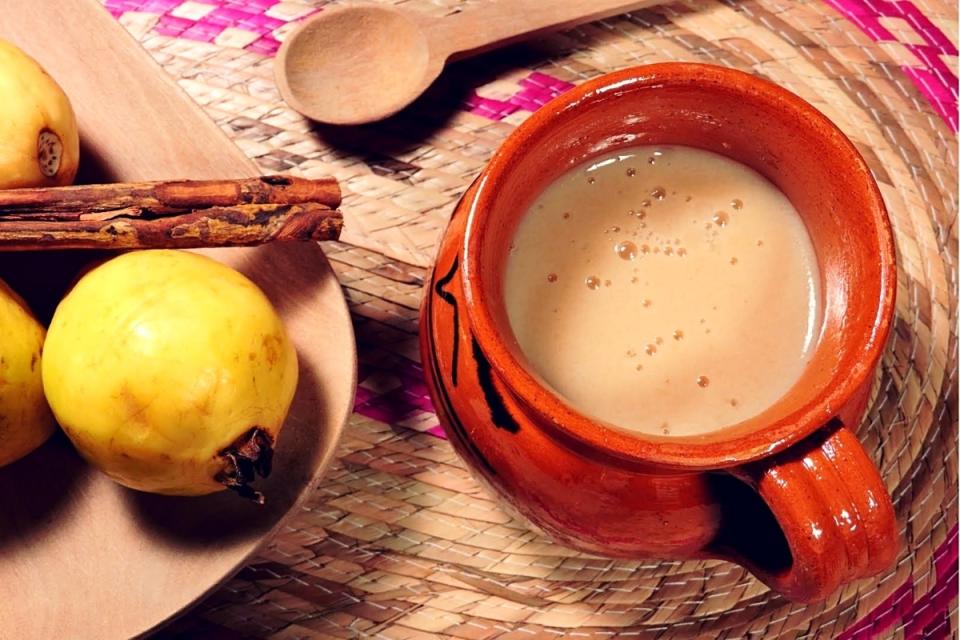 Como hacer atole de guayaba