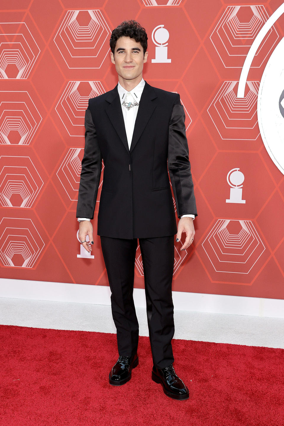 Darren Criss attends the 74th Annual Tony Awards at Winter Garden Theatre on September 26, 2021 in New York City. - Credit: Courtesy of Tony Awards