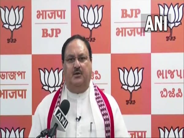 BJP president JP Nadda speaking to ANI on Tuesday.