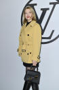 <p>L'actrice Léa Seydoux au défilé Louis Vuitton prêt-à-porter automne-hiver 2023-2024 de la Fashion Week de Paris. (Photo by Kristy Sparow/Getty Images)</p> 