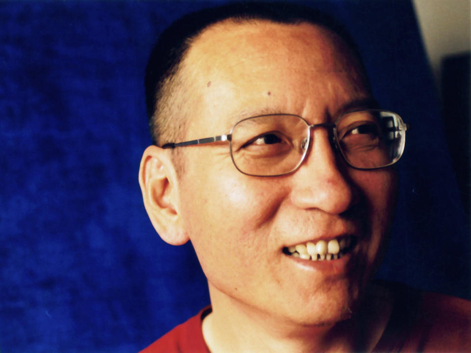 Nobel peace laureate, dissident and civil rights activist Liu Xiaobo: EPA