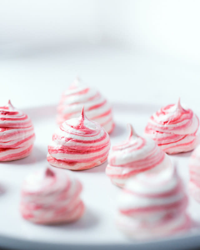 <p>A Couple Cooks</p><p><strong>E</strong>verything peppermint doesn't have to end on Christmas Day.</p><p><strong>Get the recipe: <a href="https://www.acouplecooks.com/peppermint-meringues/" rel="nofollow noopener" target="_blank" data-ylk="slk:Peppermint Meringues;elm:context_link;itc:0;sec:content-canvas" class="link ">Peppermint Meringues</a></strong></p>