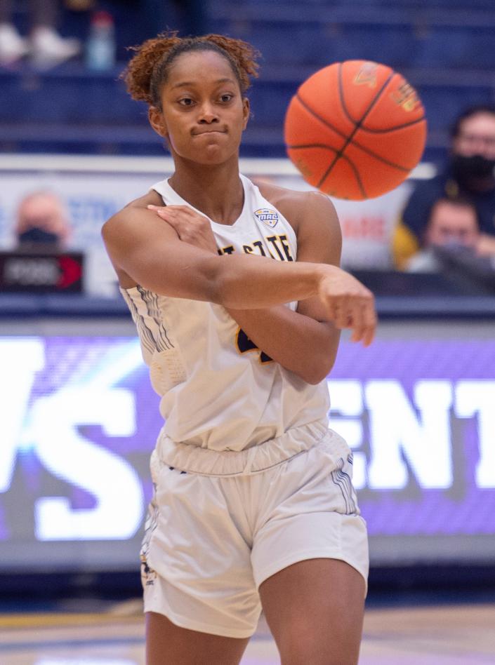 Kent State junior forward Nila Blackford scored a season-high 24 points in Wednesday&#39;s loss at Northern Illinois.