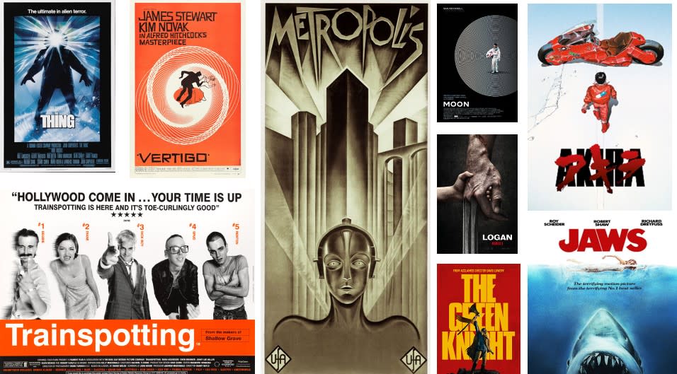  Selection of film posters. 