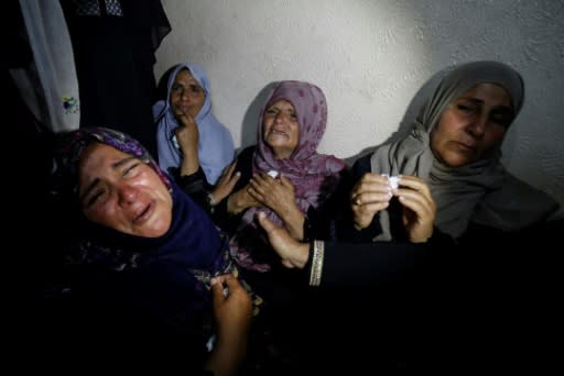 Morning over the death of a young female volunteer medic killed by Israeli fire on the border in southern Gaza