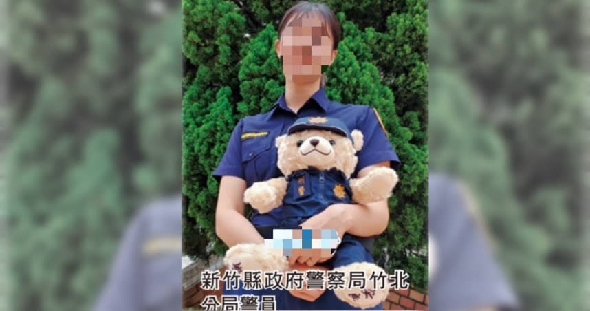 甜美可愛的女警因不明原因下海賺外快，慘遭當地警方查獲。（圖／翻攝畫面）