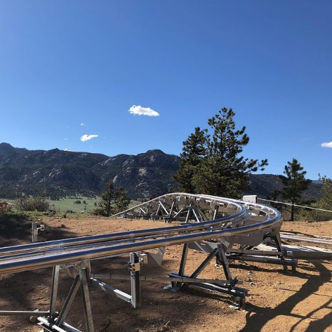 The Mustang Mountain Coaster opened in Estes Park this May, becoming the newest Colorado mountain coaster.