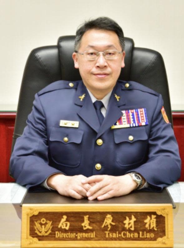 將接北市警督察長廖材楨。（翻攝宜蘭縣警局官網）