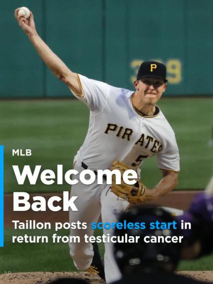Jameson Taillon posts scoreless start in return from testicular cancer