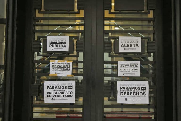 Al igual que otras universidades, la UBA reclama por más presupuesto