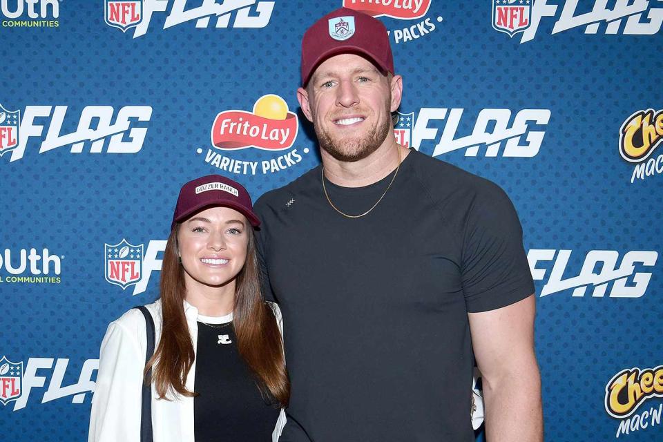 <p>Frito-Lay North America</p> Kealia Watt and JJ Watt