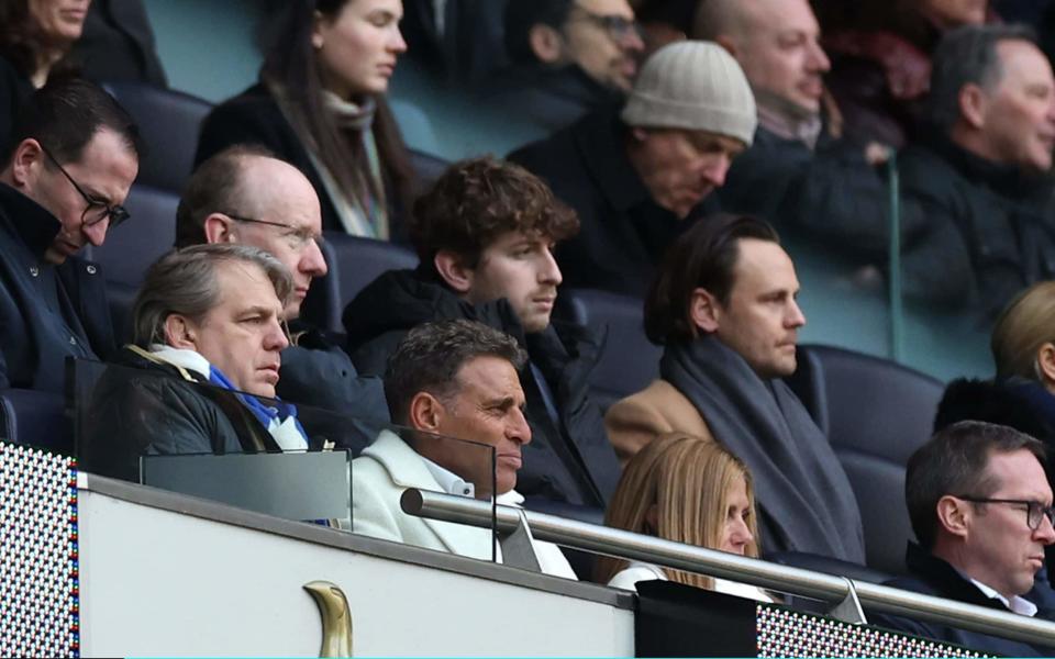 Chelsea Todd Boehly in the stands watching on - Catherine Ivill/Getty Images Europe