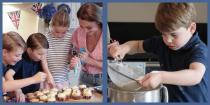 <p>Prince George, Princess Charlotte, and Prince Louis had a jam-packed weekend celebrating their great-grandmother <a href="https://www.townandcountrymag.com/society/tradition/g40050150/royal-family-platinum-jubilee-2022-photos/" rel="nofollow noopener" target="_blank" data-ylk="slk:Queen Elizabeth's Platinum Jubilee" class="link ">Queen Elizabeth's Platinum Jubilee</a>. Between making their <a href="https://www.townandcountrymag.com/society/tradition/a40174139/cambridge-kids-trooping-the-colour-carriage-debut-2022/" rel="nofollow noopener" target="_blank" data-ylk="slk:debut in the Trooping the Colour carriage procession" class="link ">debut in the Trooping the Colour carriage procession</a>, <a href="https://www.townandcountrymag.com/society/tradition/a40194313/prince-george-princess-charlotte-wales-platinum-jubilee-photos/" rel="nofollow noopener" target="_blank" data-ylk="slk:traveling to Wales" class="link ">traveling to Wales</a>, and attending the <a href="https://www.townandcountrymag.com/society/tradition/a40195846/prince-george-princess-charlotte-party-at-the-palace-concert-photos/" rel="nofollow noopener" target="_blank" data-ylk="slk:Party at the Palace Concert" class="link ">Party at the Palace Concert</a> <em>and</em> <a href="https://www.townandcountrymag.com/society/tradition/a40198268/prince-george-princess-charlotte-louis-platinum-jubilee-pageant-photos/" rel="nofollow noopener" target="_blank" data-ylk="slk:Platinum Jubilee Pageant" class="link ">Platinum Jubilee Pageant</a>, the <a href="https://www.townandcountrymag.com/society/tradition/a40197748/kate-middleton-prince-george-princess-charlotte-prince-louis-cupcakes-platinum-jubilee/" rel="nofollow noopener" target="_blank" data-ylk="slk:Cambridge kids still managed to have time to bake festive cupcakes with Kate Middleton" class="link ">Cambridge kids still managed to have time to bake festive cupcakes with Kate Middleton</a> for a street party in Cardiff.</p><p>Yesterday, on the final day of the celebratory weekend, the Duke and Duchess of Cambridge <a href="https://twitter.com/KensingtonRoyal?ref_src=twsrc%5Etfw%7Ctwcamp%5Etweetembed%7Ctwterm%5E1533359456376987649%7Ctwgr%5E%7Ctwcon%5Es1_&ref_url=https%3A%2F%2Fwww.townandcountrymag.com%2Fsociety%2Ftradition%2Fa40197748%2Fkate-middleton-prince-george-princess-charlotte-prince-louis-cupcakes-platinum-jubilee%2F" rel="nofollow noopener" target="_blank" data-ylk="slk:shared a series of wholesome photos to their social media accounts" class="link ">shared a series of wholesome photos to their social media accounts</a> of the three little ones getting busy in the kitchen with their mom, working with batter, icing, and sprinkles (or as the Brits say, hundreds and thousands!). In one image, in particular, the <a href="https://www.townandcountrymag.com/society/tradition/a40175966/prince-louis-buckingham-balcony-trooping-the-colour-2022/" rel="nofollow noopener" target="_blank" data-ylk="slk:scene-stealing Prince Louis" class="link ">scene-stealing Prince Louis</a> is spotted looking extremely focused on sifting flour into a bowl. Behind him, there hangs some sort of oven mitt with an adorable sheep design that was likely used as protection when taking their yummy creations out of the hot oven. The pot holder in question is seemingly from U.K.-based brand <a href="https://www.sophieallport.com/products/sheep-pot-grab" rel="nofollow noopener" target="_blank" data-ylk="slk:Sophie Allport" class="link ">Sophie Allport</a>, but there are many other just-as-adorable options on the market should you want to copy the Cambridges's kitchen decor.</p><p>Below, we rounded up similar oven mitts and pot holders featuring sheep that you can use for whipping up meals and baked goods at home.</p>