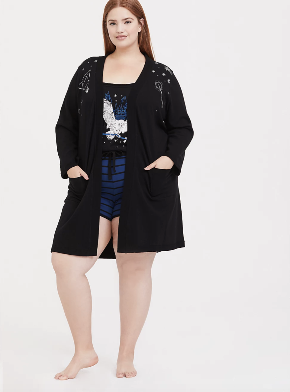 This plush robe is sure to score you some house points. (Credit: Torrid)