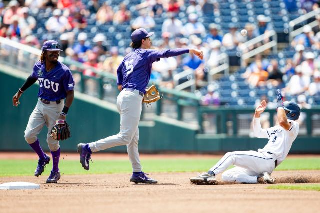 Brothers' three-run homer in ninth lifts ORU over TCU in CWS