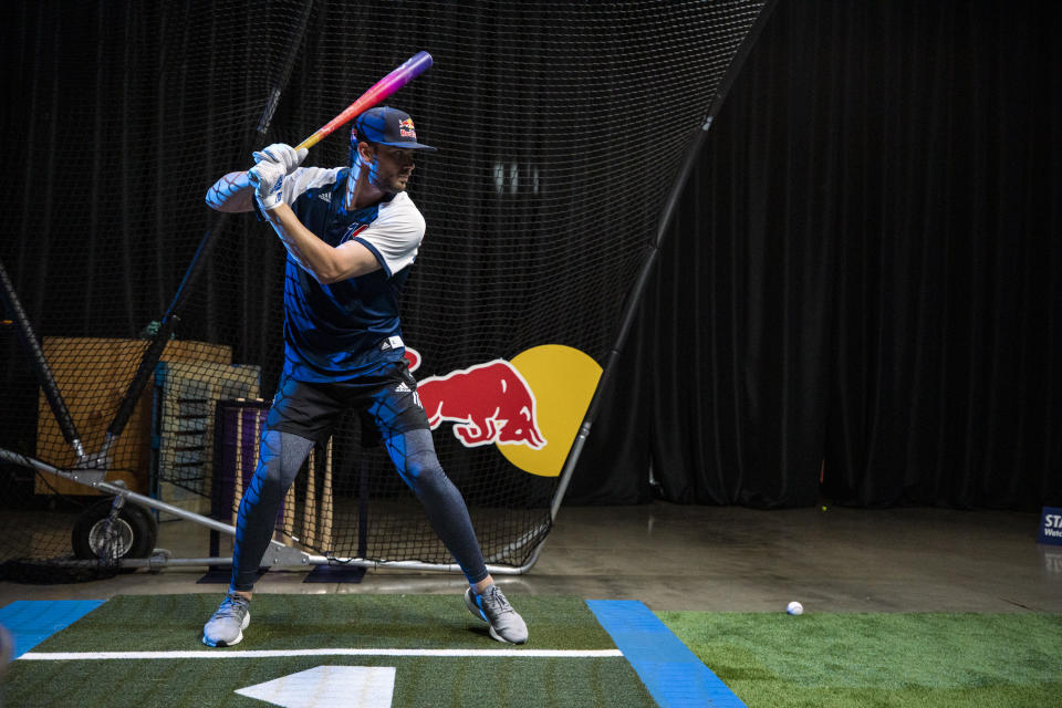 Could we see the MLB eventually introduce a skills-like challenge to All-Star festivities? Kris Bryant hopes so. (Photo by Mike Killion / Red Bull Content Pool)