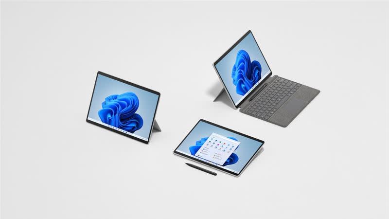 Surface Pro 8為Surface Pro系列以來最大幅度的升級（圖／台灣微軟提供）