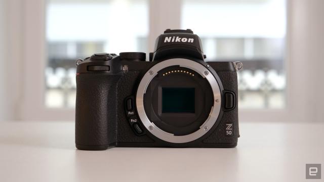 Nikon Z50 20.9 Megapixel Mirrorless Camera Body Only 