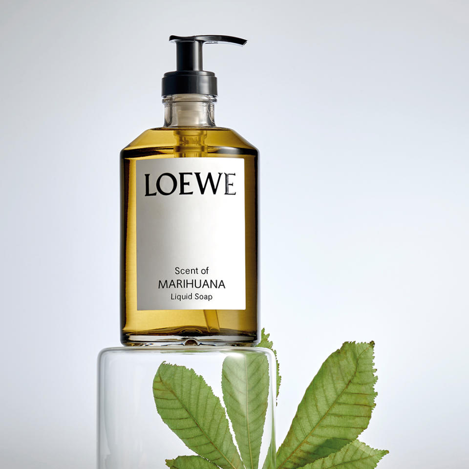 Loewe’s Scent of Marihuana liquid soap.