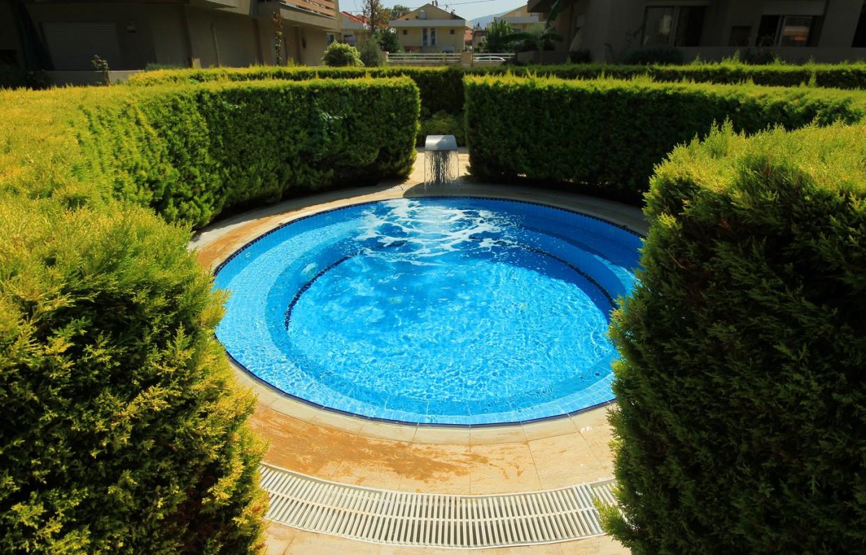 swimming pool designs round pools