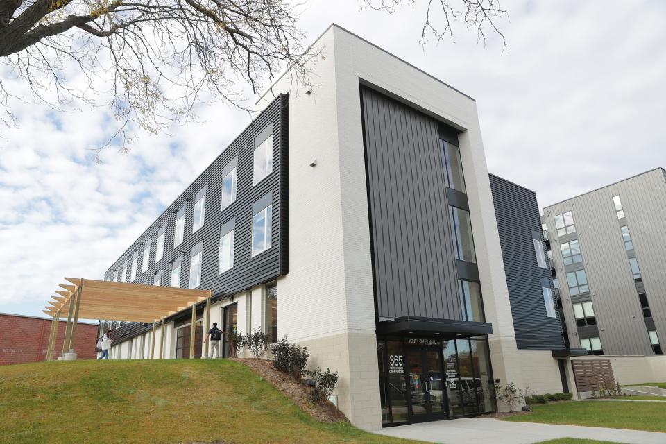 Honey Creek Hall, the dormitory for Wisconsin Lutheran High School, pictured in 2019.