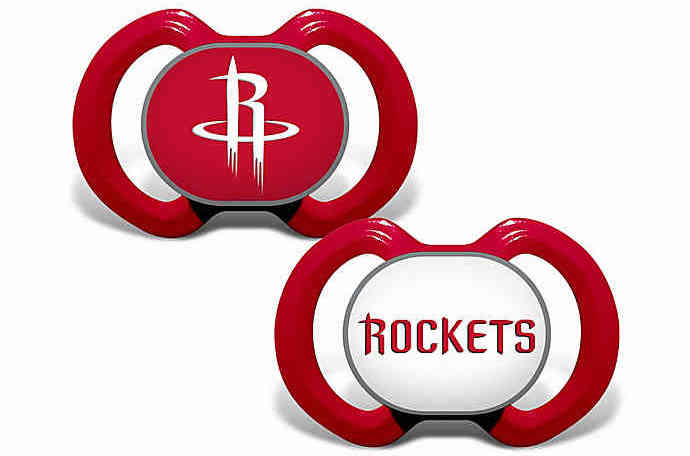 A pacifier designed specifically for the whiniest team in the league. (NBA Fanatic)